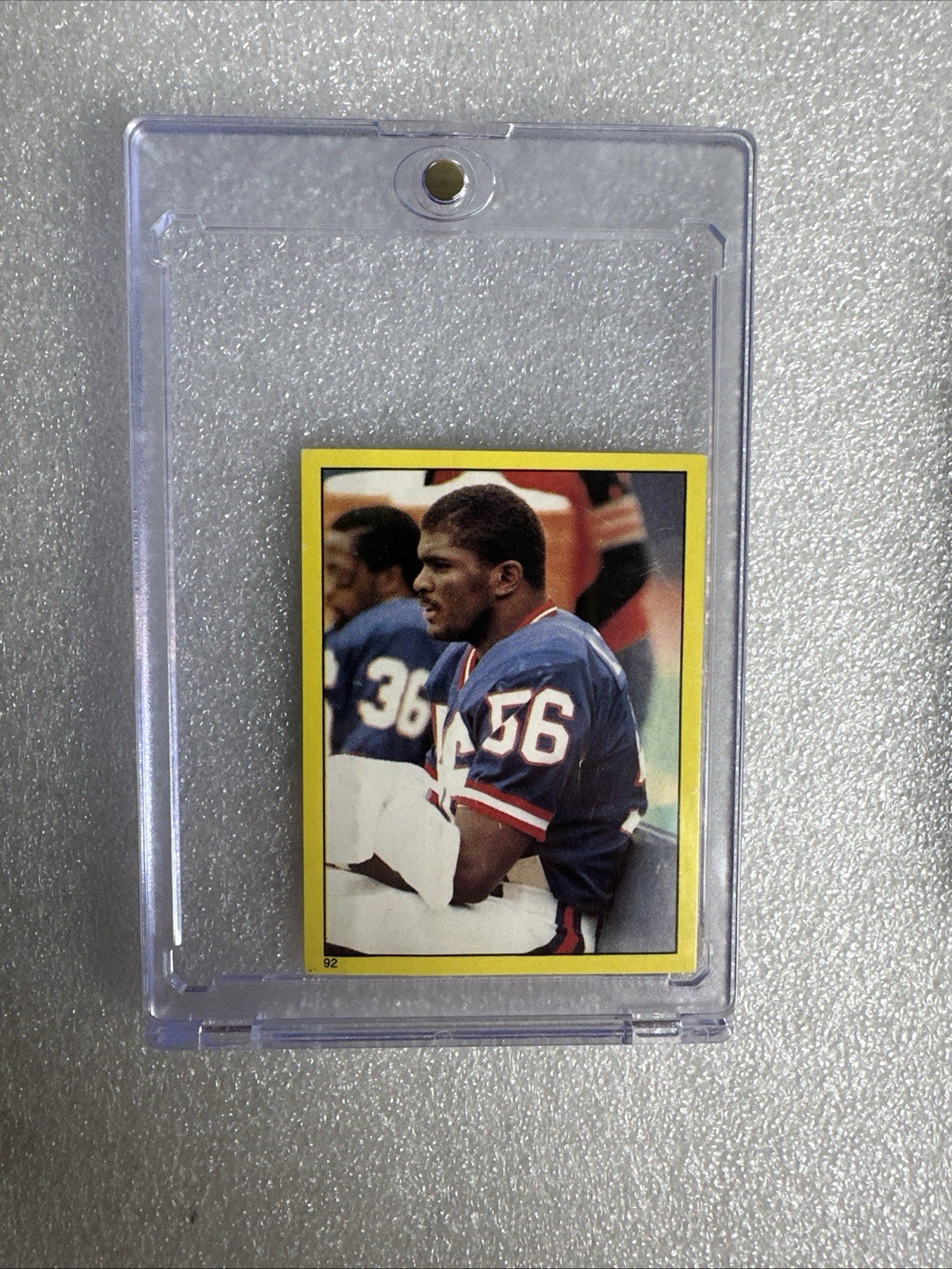 1982 Topps Football Stickers #92 Lawrence Taylor: Plus Extra Card!!