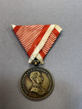 Franz Joseph Bravery Medal "Der Tapferkeit Osterreich" Bronze