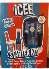 Icee Slushie Maker Machine Starter Kit Home Countertop Fizz Creations NEW in Box