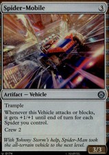 MTG Spider-Mobile 174 SPM Marvel's Spider-Man Foil NM Bastien Grivet