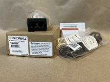 SonicWALL AT Gigabit PoE Injector NEW 02-SSC-0004 802.3AT Power Adapter Black