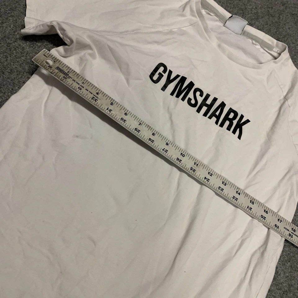 GymShark Mens Medium Athletic Workout Shirt Short Sleeve Crew Neck - Image 4 of 4