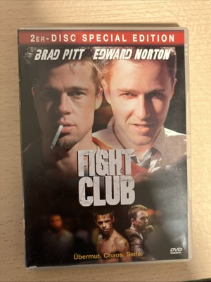 Fightclub DVD Special Edition, Brad Pitt, Edward Norton, 1999