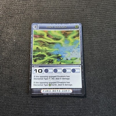 Chaotic TCG Silent Sands Rot Cloud Rare Holo Card 59/100