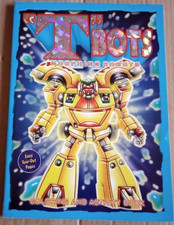 2015 T-Bots Morphing Robots Coloring & Activity Book Vision Street Unused
