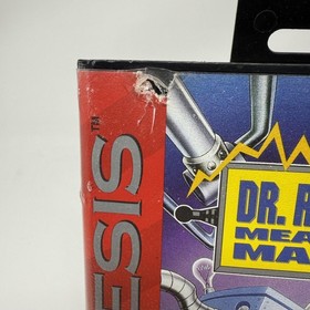 Vintage Dr. Robotnik's Mean Bean Machine Sega Genesis Puzzle Game Case & Cart