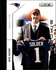 2011 Rookies and Stars #219 Nate Solder RC - FB