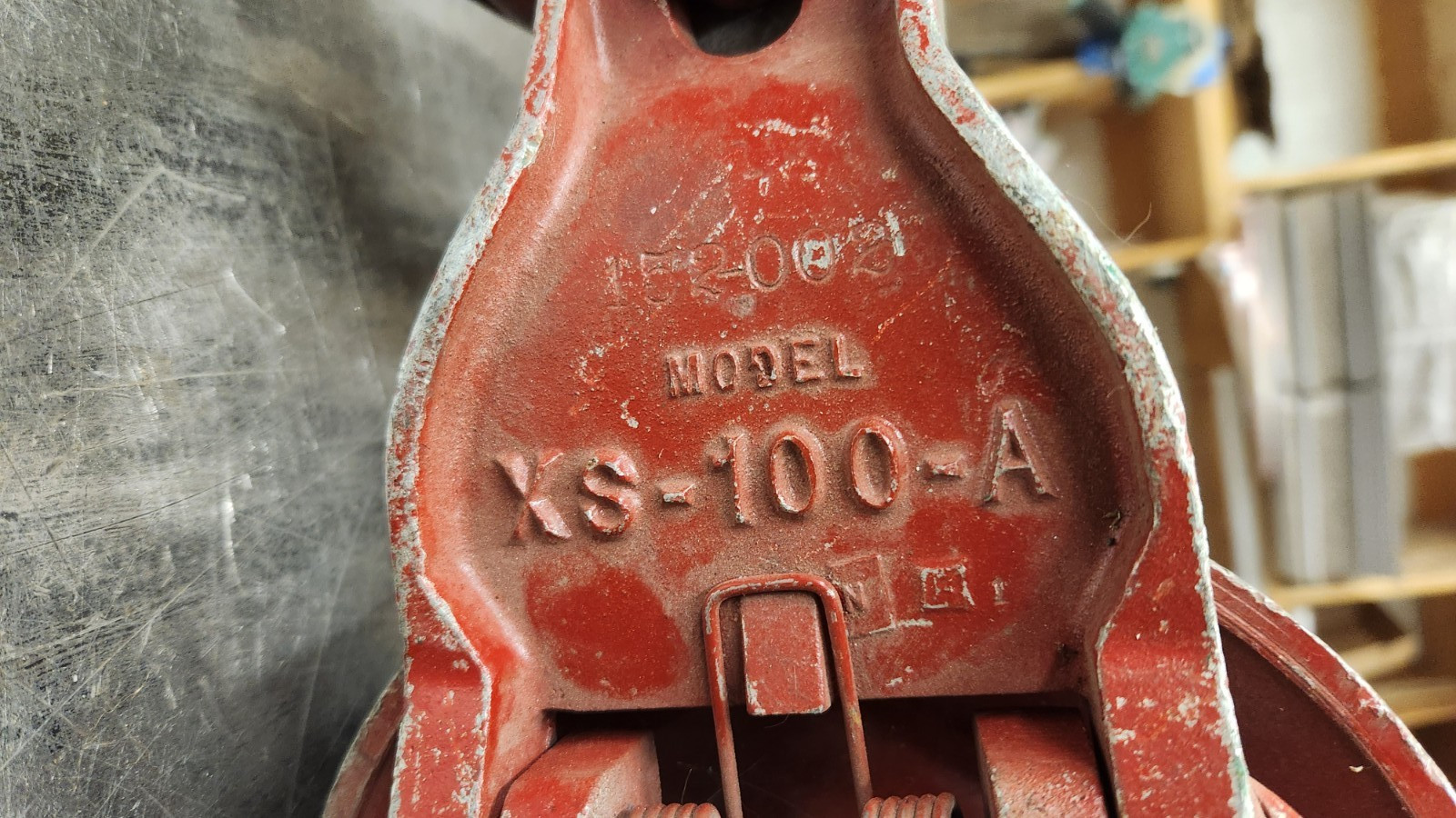 Sherman Reilly XS-100-A  Aluminum Stringing Snatch Block Cable Pulley.  lot#9