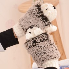 Soft Thick Comfortable Wear 1 Pair Of Finger Gloves 9 Colours Available