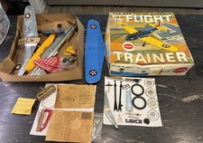 Vintage Cox Pt-19 Flight Trainer Control Line Model Airplane In Original Box