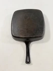 Wagner Ware Sidney 0 Cast Iron 9.5" Square Skillet #1218  C