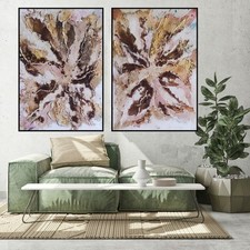 Sehr Schöne Set Abstrakt Kunst Leinwand Bilder Wandbild Kunstdruck Kunst