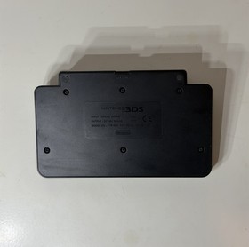 Nintendo 3DS Console Black Edition With Cradle And Charger TESTED/RESET