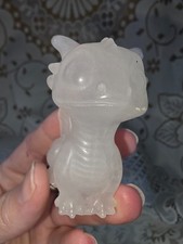 Crystal Baby Dragon Carving Gift Gemstone Collectible Gem