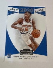 2020-21 Panini Contenders - 2020 Draft Class Contenders Immanuel Quickley-RC