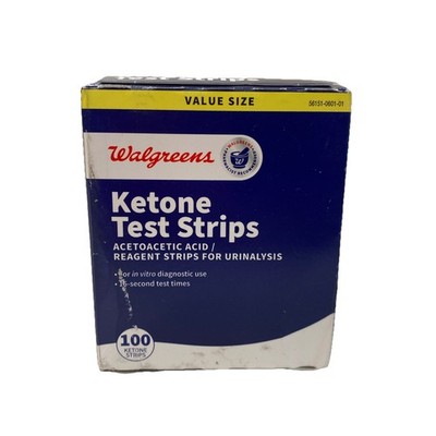 Walgreens Ketone Test Strips 100 Strips
