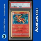 2022 POKEMON SWSH BS PROMO P.C. U.K. #SWSH075 SPECIAL DELIVERY CHARIZARD PSA 9