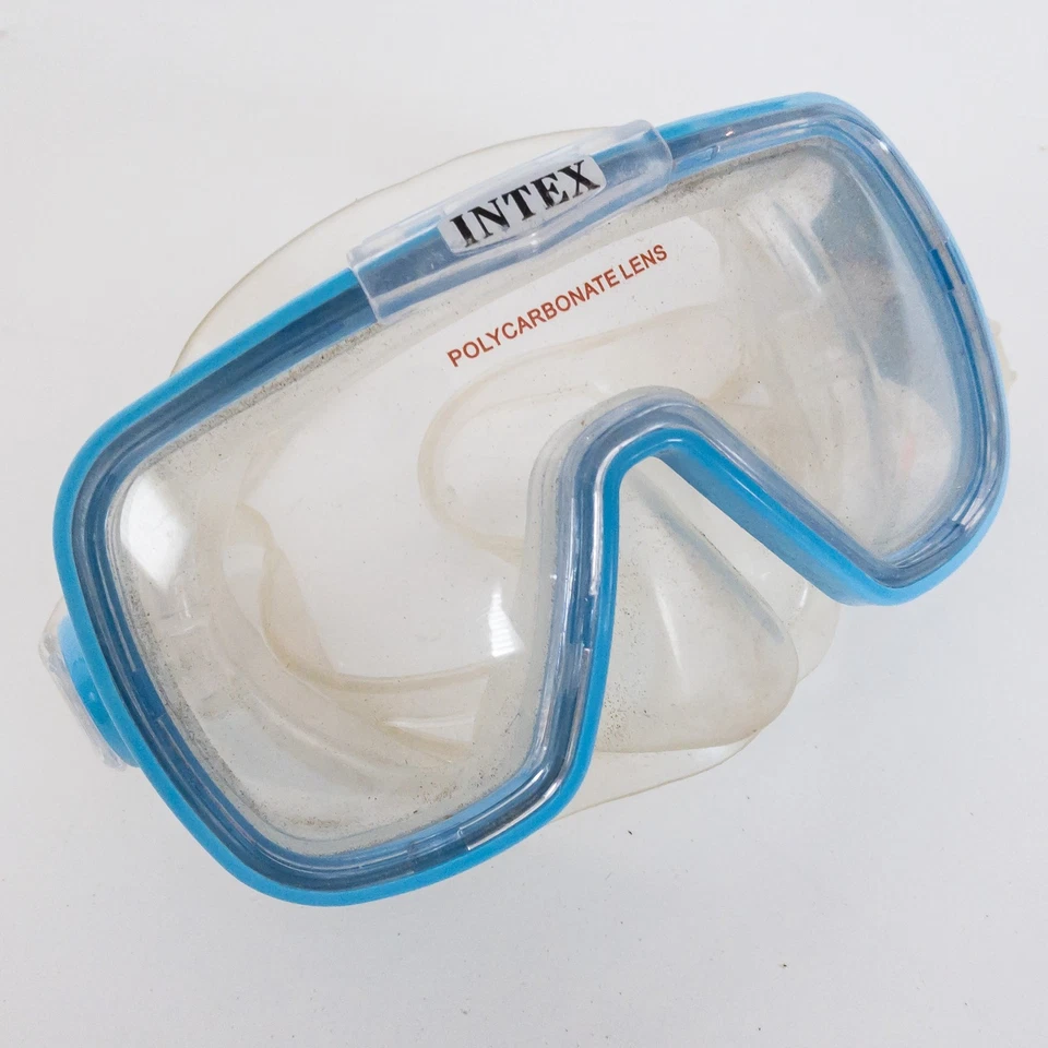 Intex Snorkel Set Mask Polycarbonate Lens Adult Swim Dive Gear Snorkeling Kit - Image 3 of 4