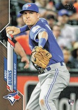 2020 Topps Update #U-177 Andy Burns Gold #/2020