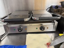 Commercial Double Large Panini Toastie, Baguette press Grill machine