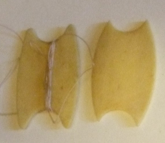 Thread Holder Old Sewing Collectible Wrap Thread Around It 