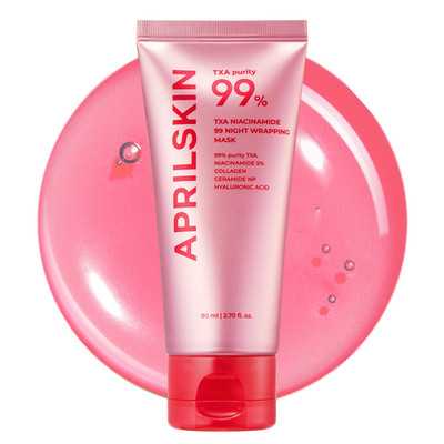 TXA Niacinamide 99 Overnight Wrapping Mask | 99% High-Purity TXA+Niacinamide ...