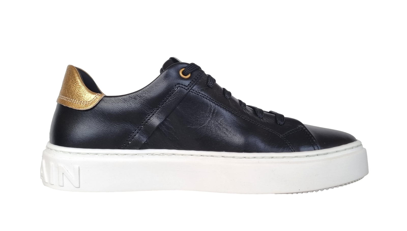 BALMAIN scarpe da donna в пелле-неро-оро 6P0C26Y00189300R 61990₽