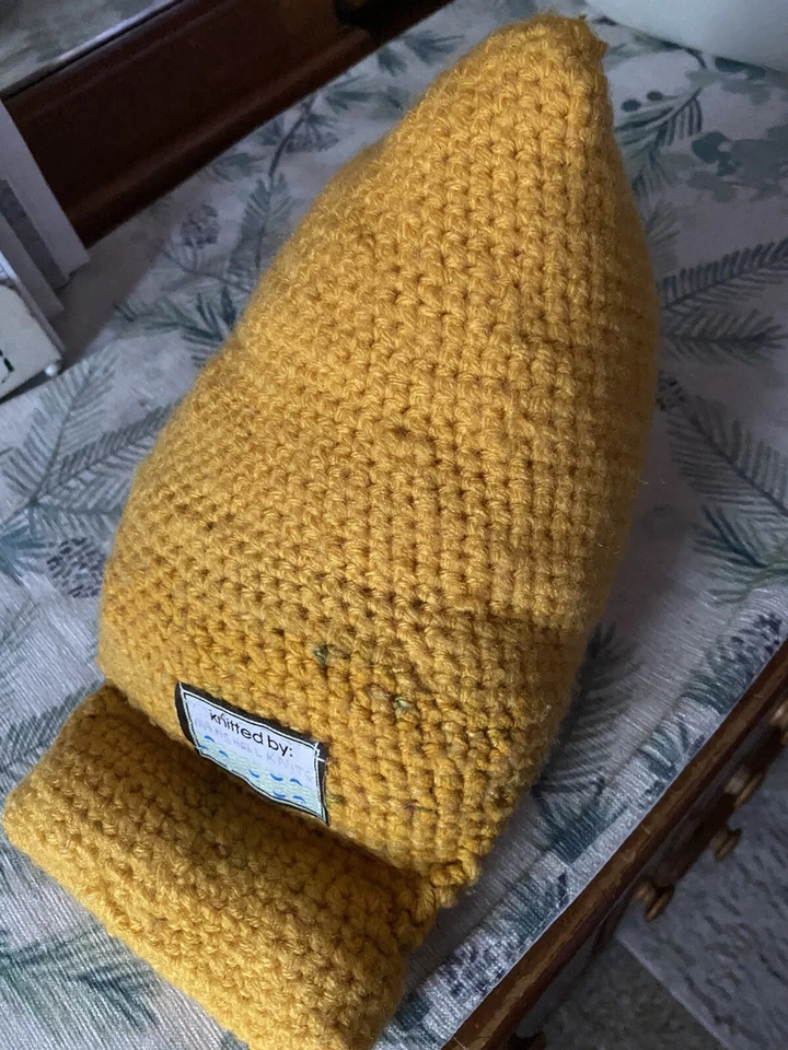 Crocheted Sunny Yellow Tablet Holder Stand - Image 4 of 4