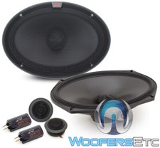 ALPINE R-S69C.2 6" X 9" 300W CARBON FIBER COMPONENT SPEAKERS TWEETERS CROSSOVERS