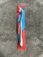 Colgate Wave Toothbrush Soft Compact Head Comfort Fit Curved Bristles Colors NOS