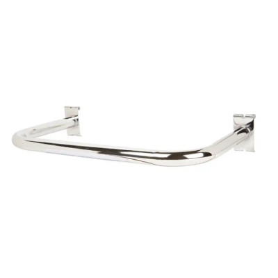Econoco KHG681 U-Shaped Hangrail for Grid Panel (Pack of 10)
