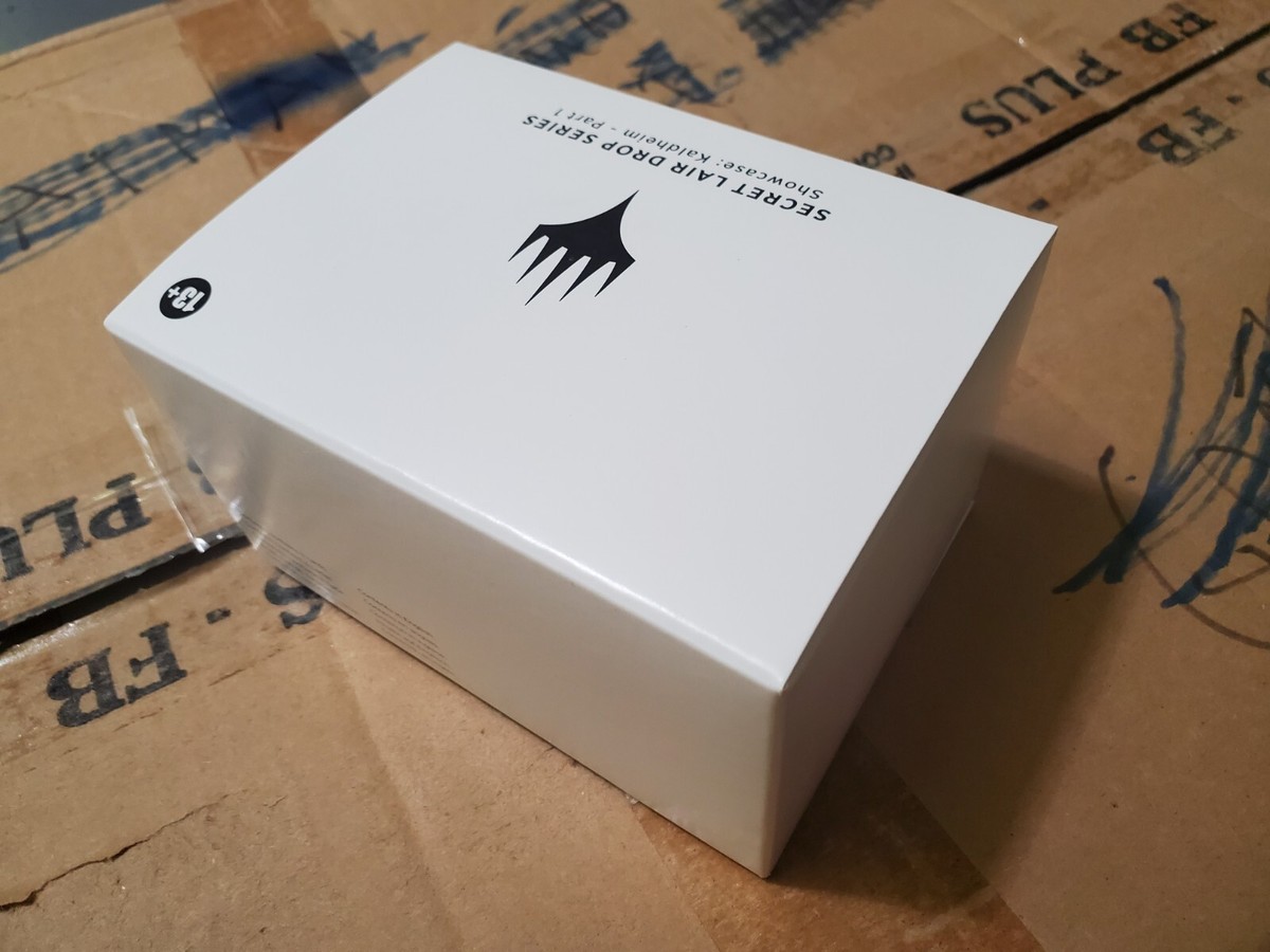 MTG SecretLair Showcase Kaldheim P1 ×4 SECRET LAIR SEALED BOX Showcase: Kaldheim - Part 1 FOIL Edition