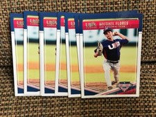 Lot (10) MICHAEL FLORES 2018 Stars & Stripes USA Baseball cards qty 15U team