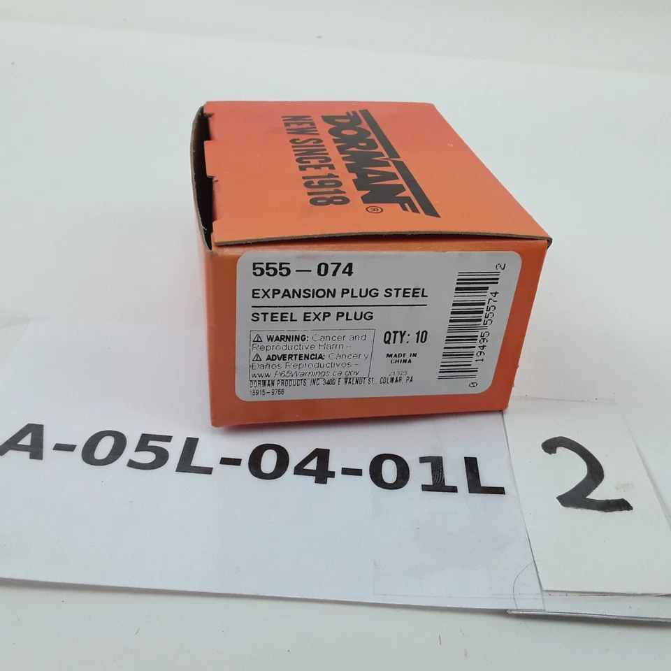 Juego de 10 tapones de expansión de taza de acero de 1/2 pulgada de altura 0,380 para Ford Bronco F-150 F-250 Foto 4 de 4