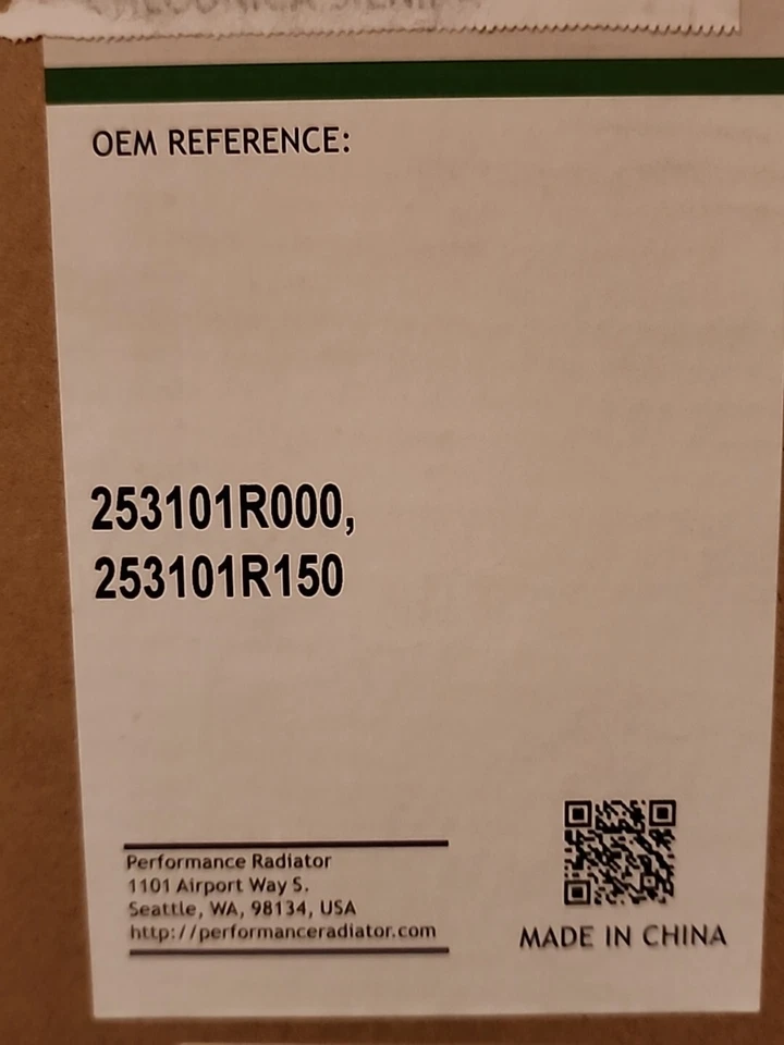 Nuevo radiador con enfriador de transmisión automática Hyundai Accent Veloster Kia Rio 2012-2016 1,6 l Foto 3 de 3