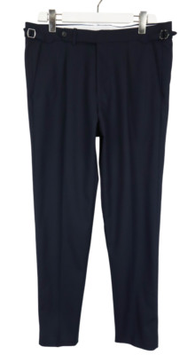 supreme Pleated Trouser navy 30 スラックス