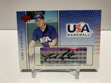 Jake Gautreau 2005 USA Baseball National Team Alumni Signatures Black Ink /360