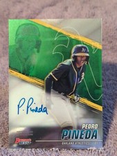 2021 TOPPS Bowmans Best Pedro Pineda Best of 2021 AUTO REFRACTOR card # B21-PP 