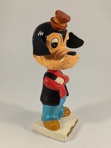 Rare Vintage Walt Disney Goofy Crossed Arms Bobblehead, Disney World