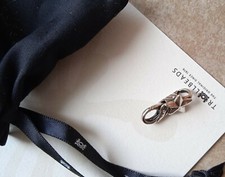 "TROLLBEADS" CHIUSURA PER BRACCIALE MOSCHETTONE NOTTE STELLATA ⭐⭐⭐⭐IN ARGENTO !!
