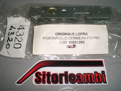 Rollenhalter Reißverschluss Ofen Original Lofra ﻿ 00531203