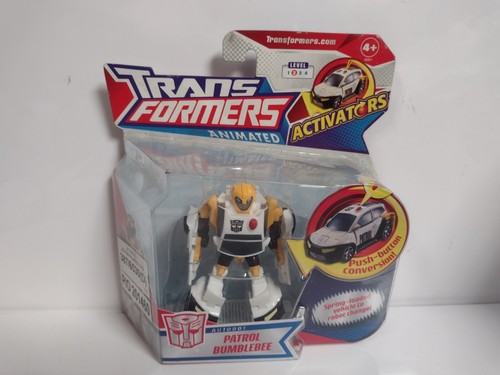 Transformers Animated Activators Patrol Bumblebee Action Figure