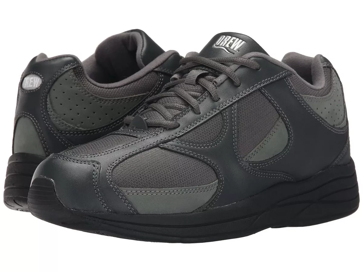 Drew Men s Surge Orthopedic Athletic Shoes Grey Combo 9 M