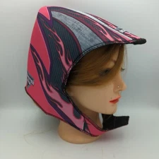 Monster Jam Monster Truck Racing Helmet Soft Hat Cap 2015 Feld Motor Flame RARE