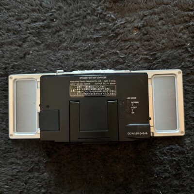 Panasonic SJ-MJ57 MD Walkman Portable MD Player Speaker Blue Good