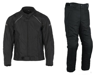 Giacca Pantalone Moto Impermeabile WinNet Tuta Moto 2 Pezzi In Cordura - Giacca E Pantaloni Con Protezioni CE Impermeabili Tuta Impermeabile 4 Stagioni - Foto 8