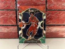 2020-21 NBA Select Kira Lewis Jr #73 Red White Green Ice Prizm Rookie Card