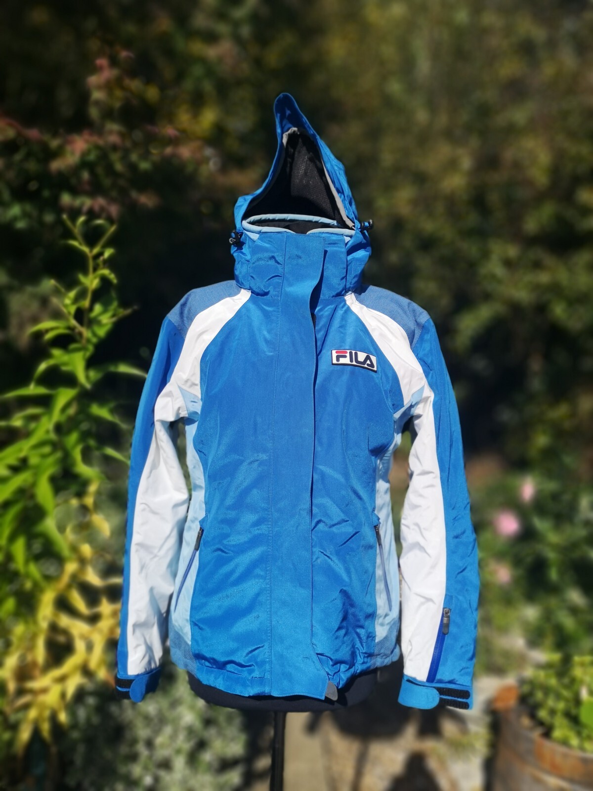 FILA GIACCA SCI DONNA THERMORE DIALIGHT ELEGANTE CAPPUCCIO RIMOVIBILE TAGLIA 10