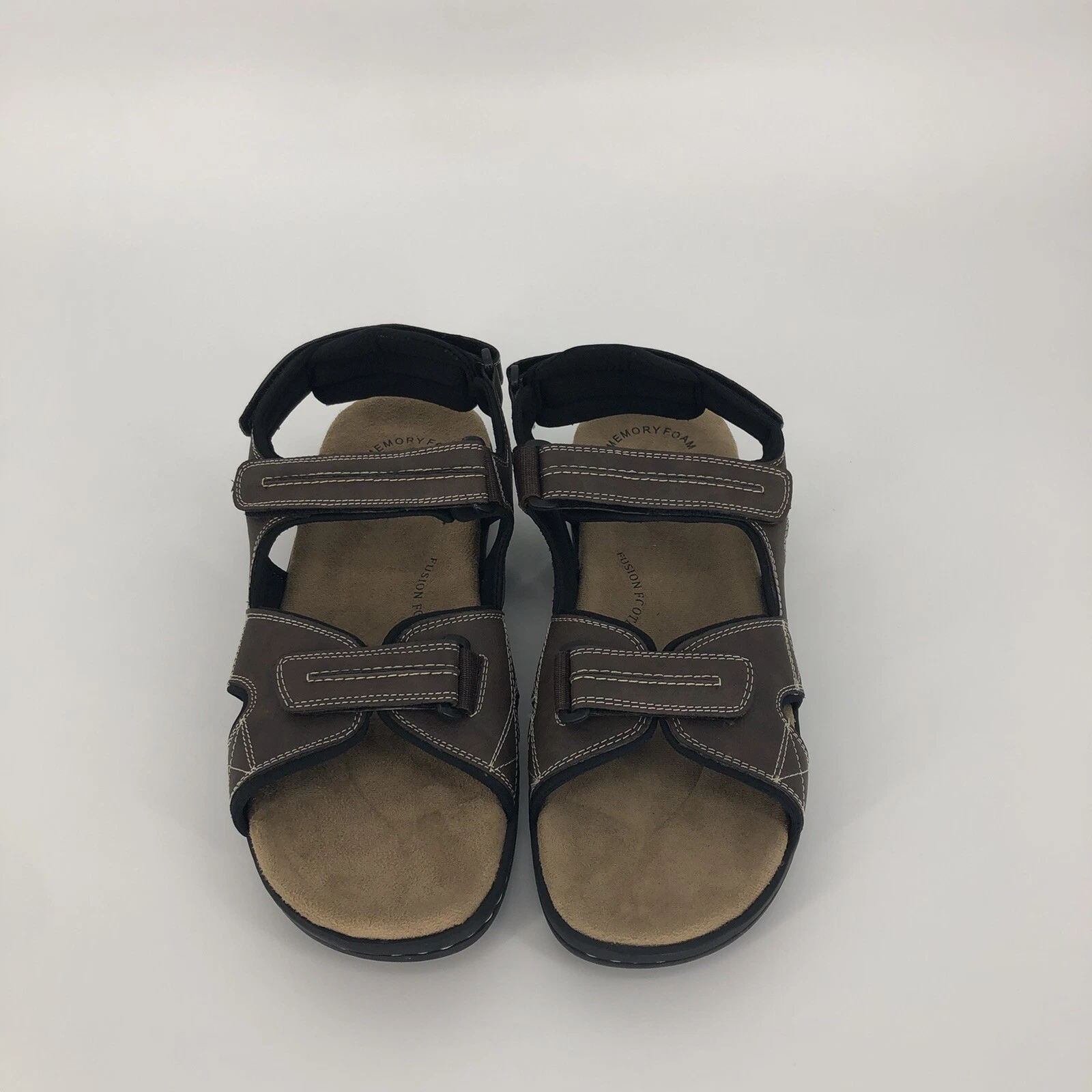NWOB Dockers Men's Newpage Sandals Memory Foam Briar Size 15