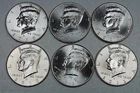 2010 2011 2012  P & D Uncirculated Kennedy Half Dollar Mint Roll Set 2010-2012